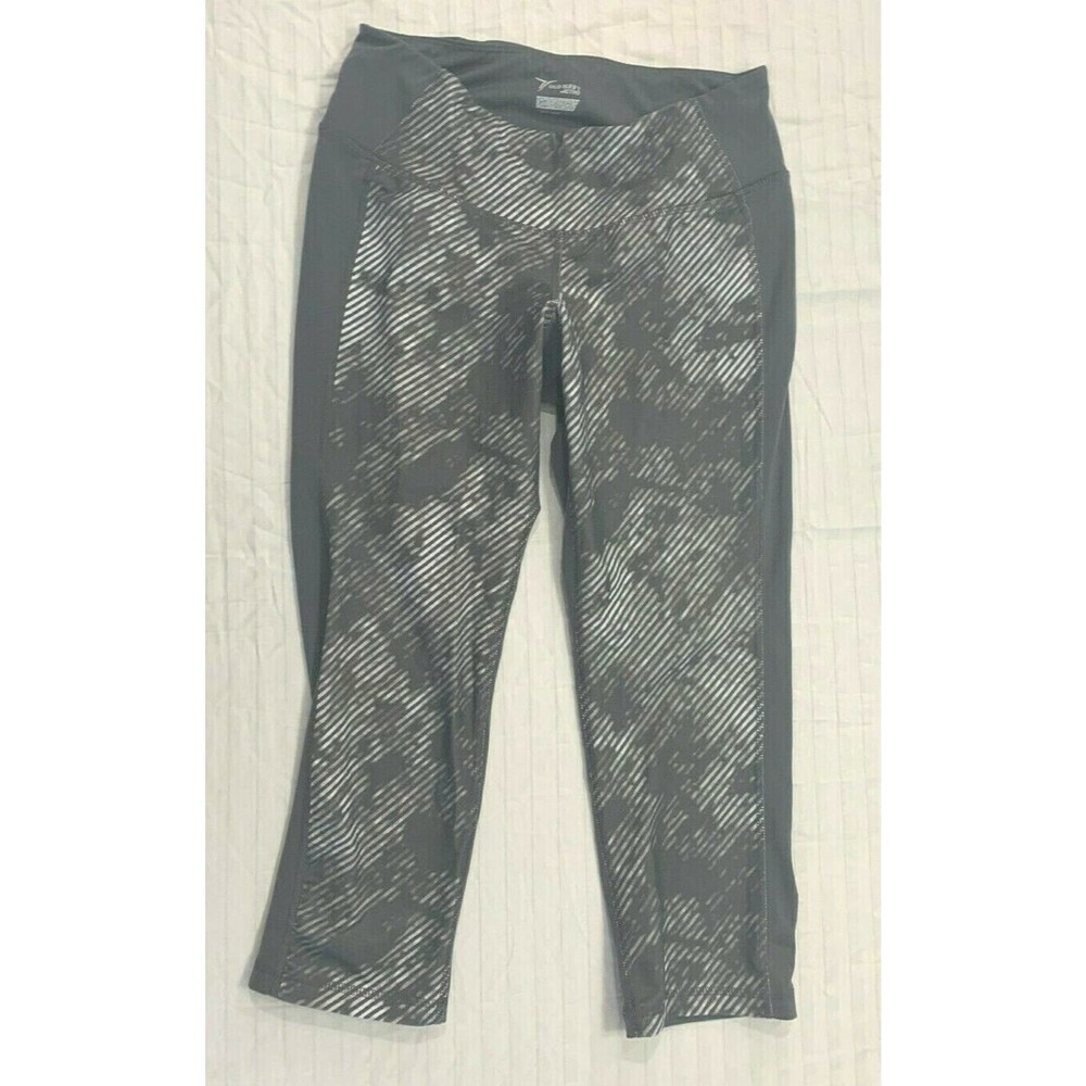🍏🍏🍏 OLD NAVY WOMENS ATHLETIC PULL ON CAPRIS PANTS SIZE M 🍏🍏🍏